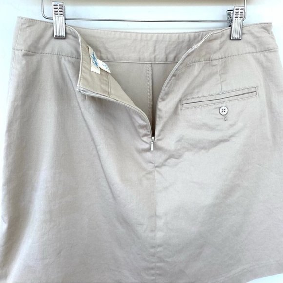 Lady Hagen skort in  a stretch cotton fabric - Picture 8 of 11